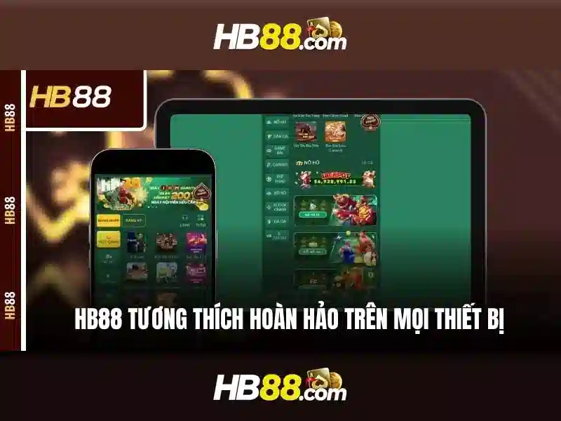 Trải nghiệm Slot đa dạng trên ứng dụng hb88 com app