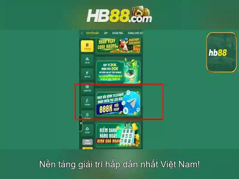 ứng dụng HB88 - Trải Nghiệm Slot Đa Dạng