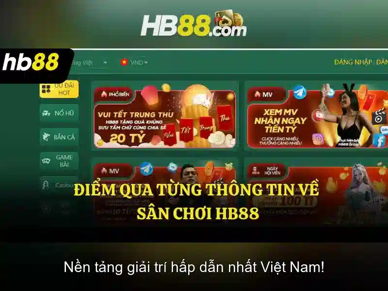 chương trình nhận thưởng hb88