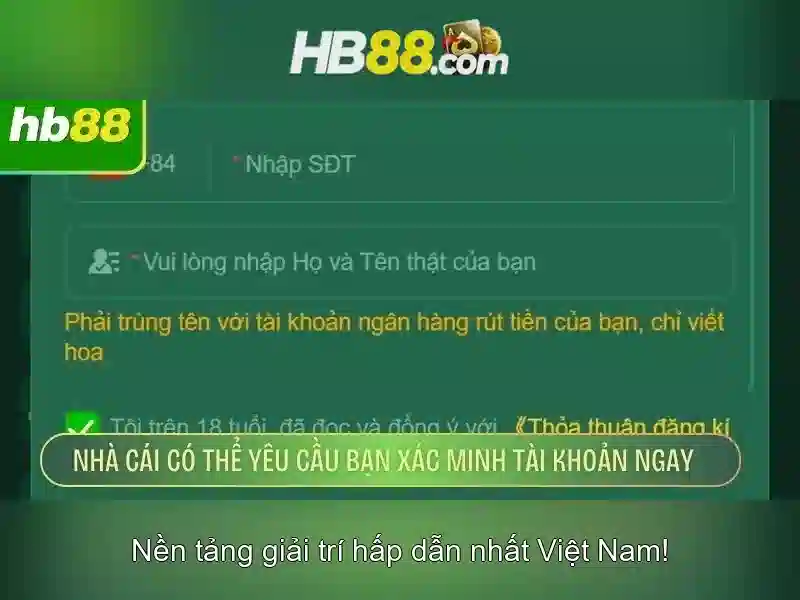 HB88 khuyến mãi